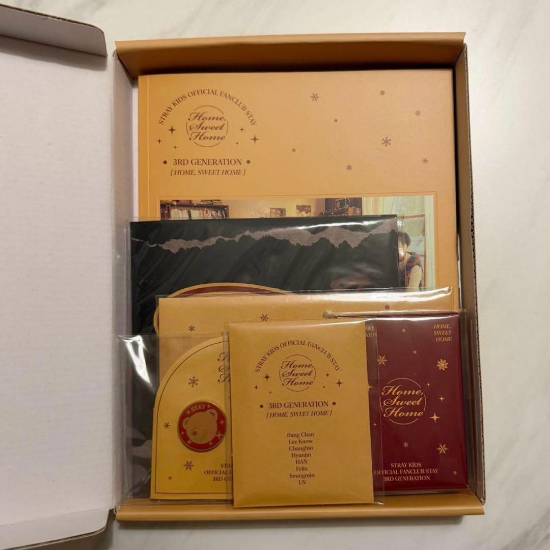 StrayKids 3期 キット ウェルカムギフト