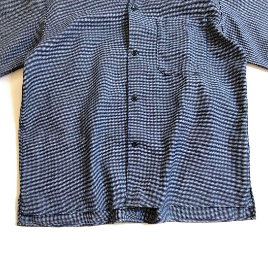 Steven Alan T/Wドビー ボックス キャンプカラー シャツ ボールド