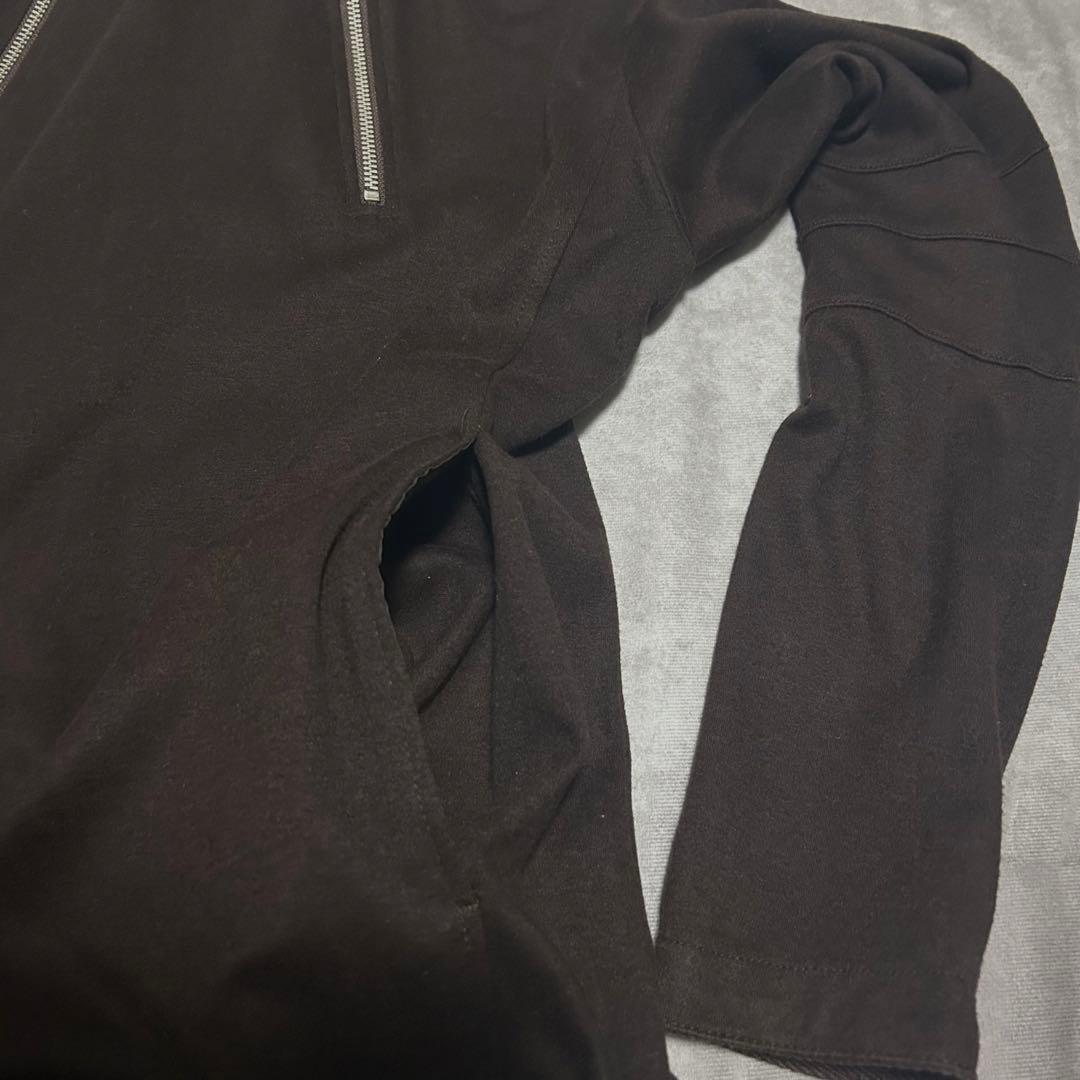 トップス 00s PPFM double zip long sleeve y2k