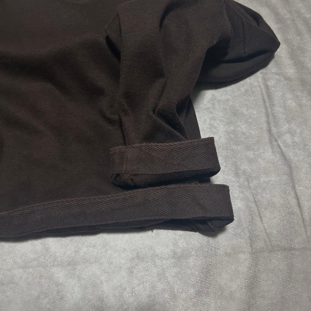 トップス 00s PPFM double zip long sleeve y2k