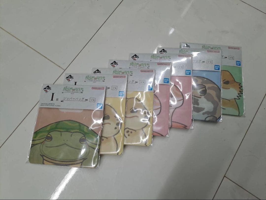 【値下げ！】一番くじ 爬虫類&両生類 Tiny Friends Vol.2