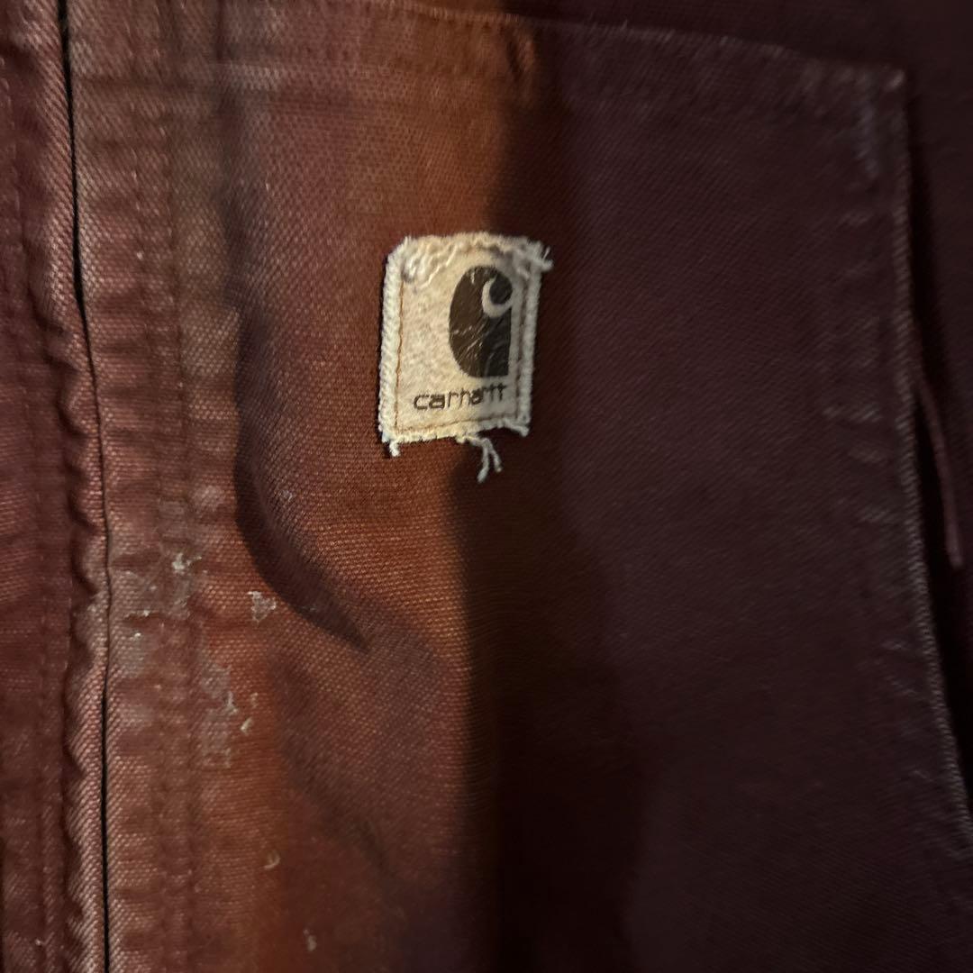 Carhartt XL フード付きジャケット ワインレッド