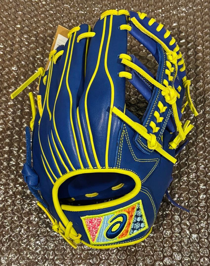 アシックス　軟式用グラブ 内野手 野球グローブ シキサイ