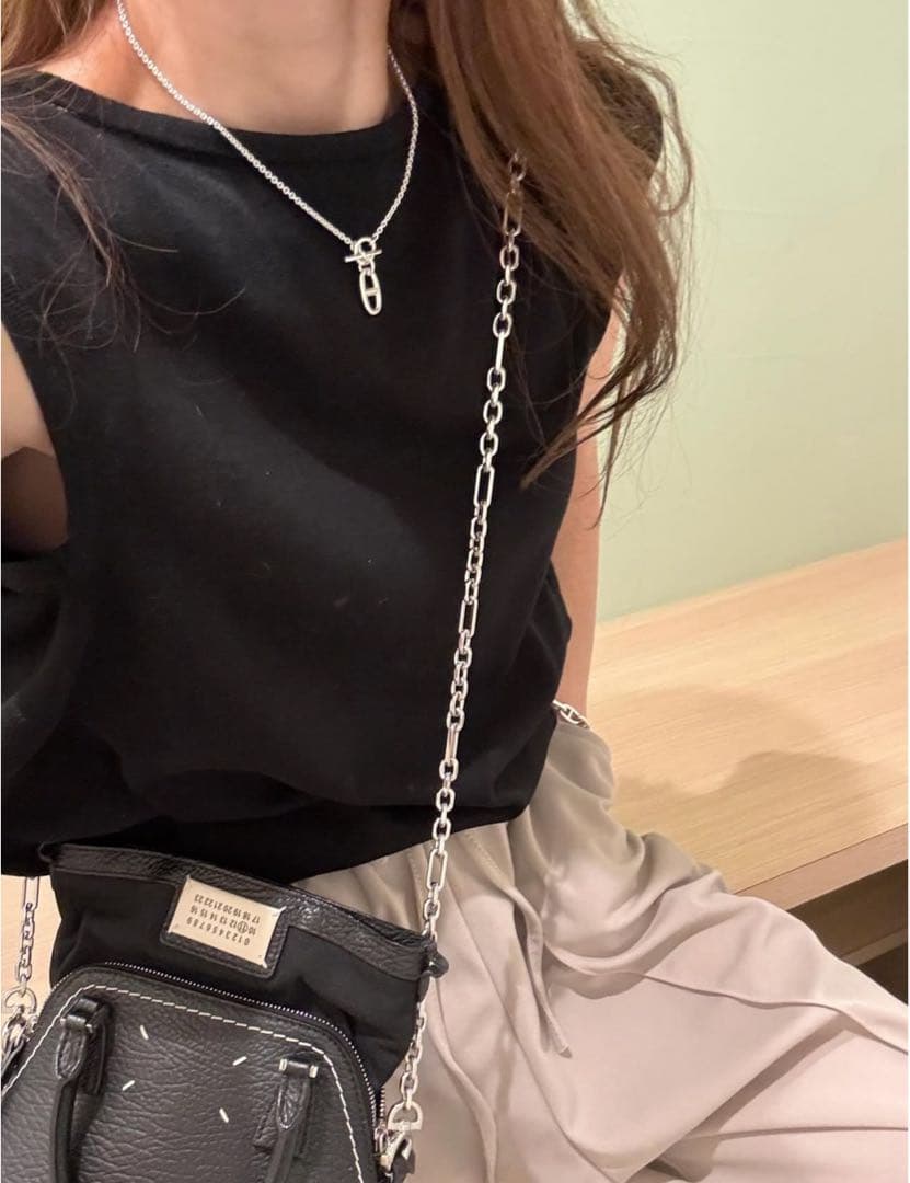 【新品未使用】HERMES エルメス シェーヌダンクル ネックレス アミュレット