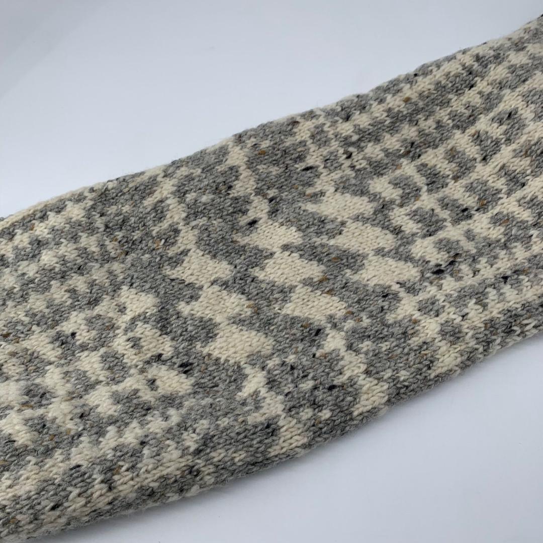 16459✨美品✨トムブラウン 4BAR マフラー ツイード ウール ニット