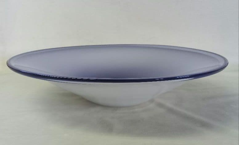 生け花　花器　ガラス製水盤　花入　華道　花瓶　挿花　フラワーベース　水鉢　紫色