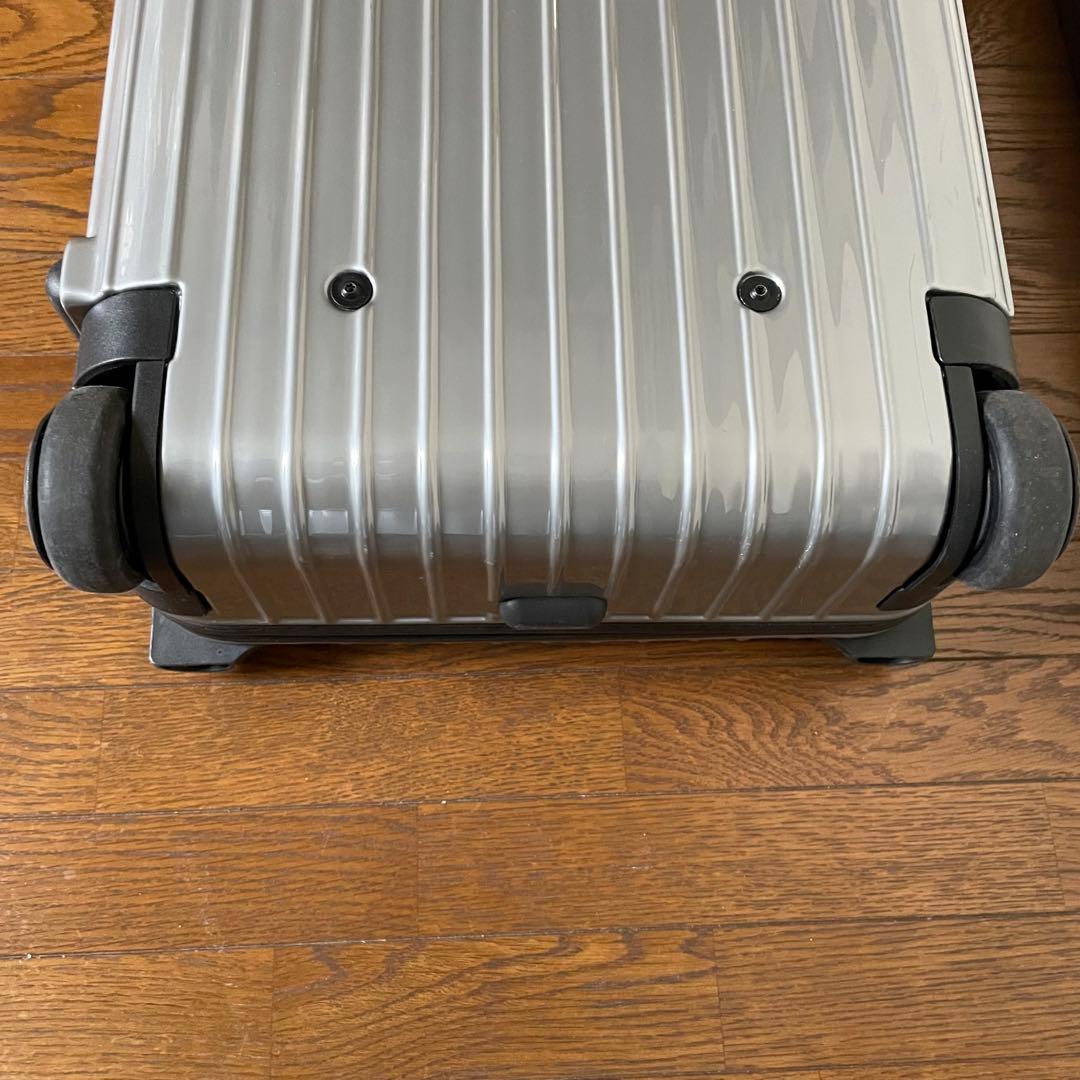 【希少】RIMOWA SALSAサルサ 2輪 35L/856 522 シルバー