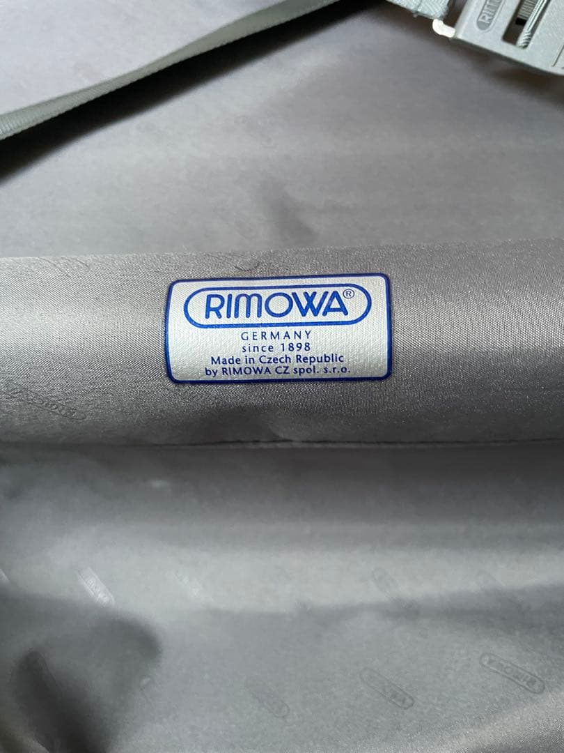【希少】RIMOWA SALSAサルサ 2輪 35L/856 522 シルバー