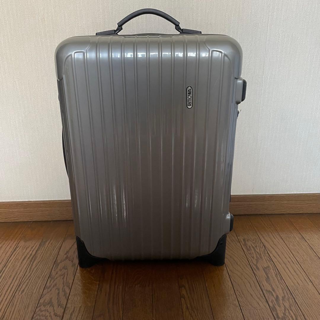 【希少】RIMOWA SALSAサルサ 2輪 35L/856 522 シルバー