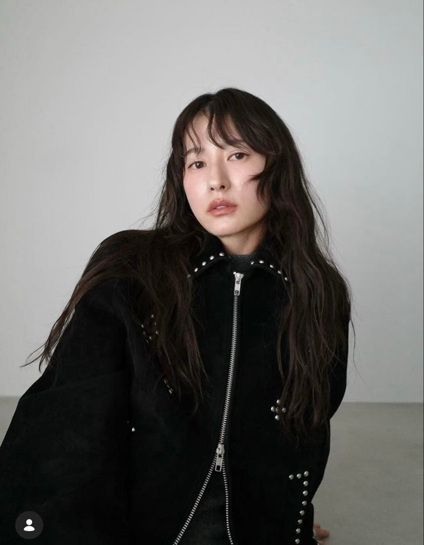 新品未使用　タグ付　CLANE SUEDE STUDS BLOUSON サイズ1