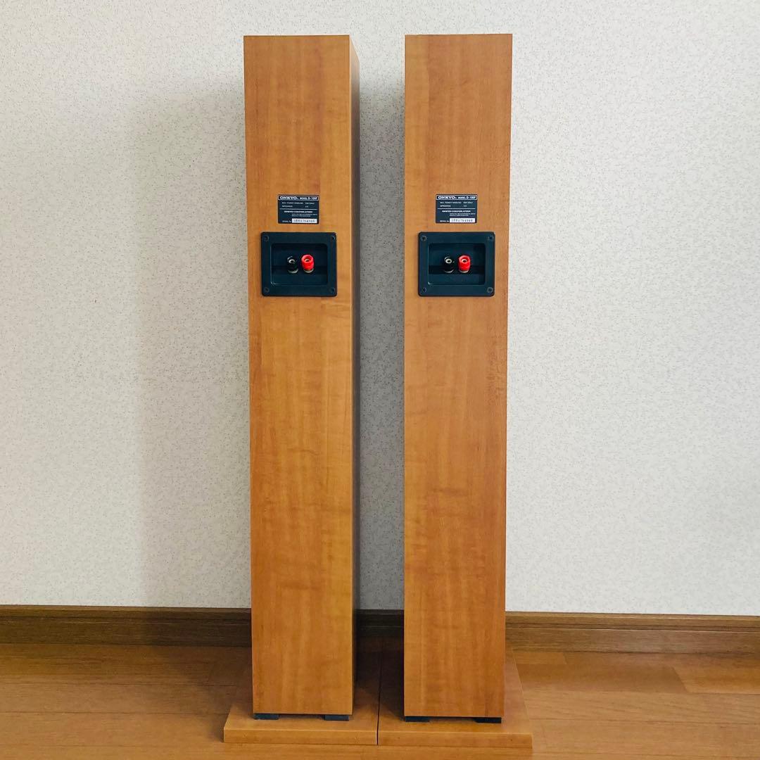 【美品】ONKYO D-105F トールボーイスピーカー シリアルNo同番