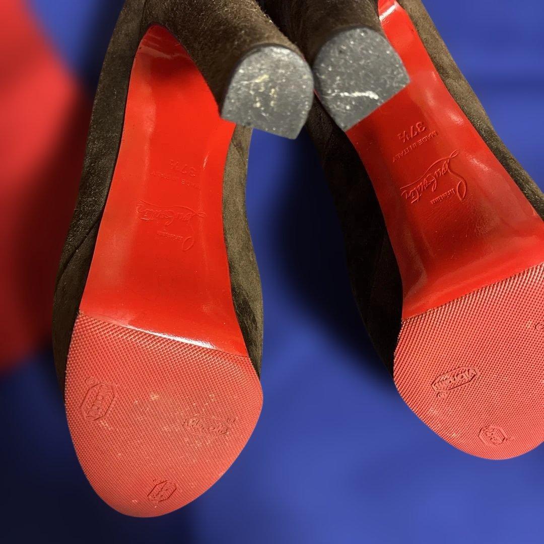 Christian Louboutin ハイヒールパンプス ブラウン