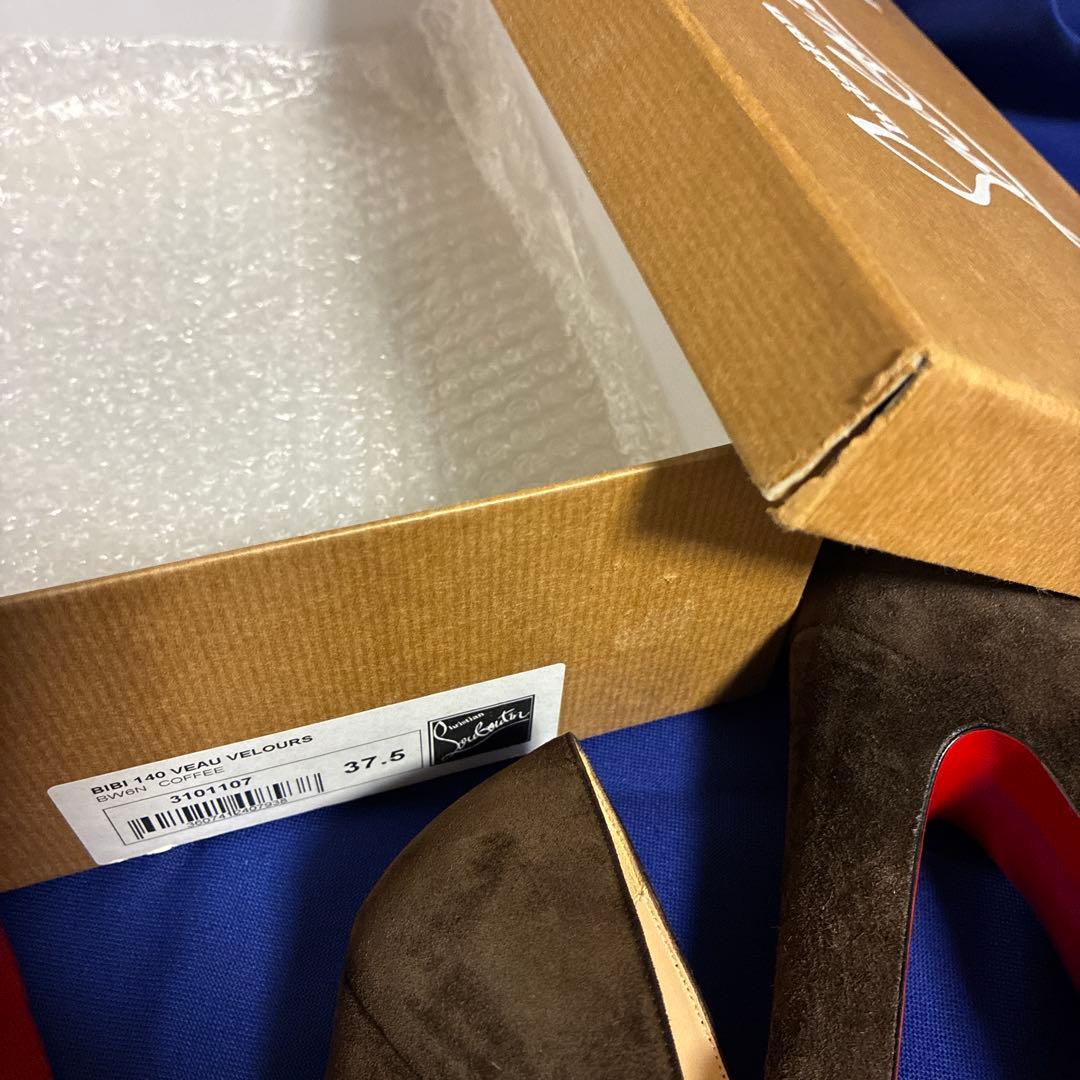 Christian Louboutin ハイヒールパンプス ブラウン