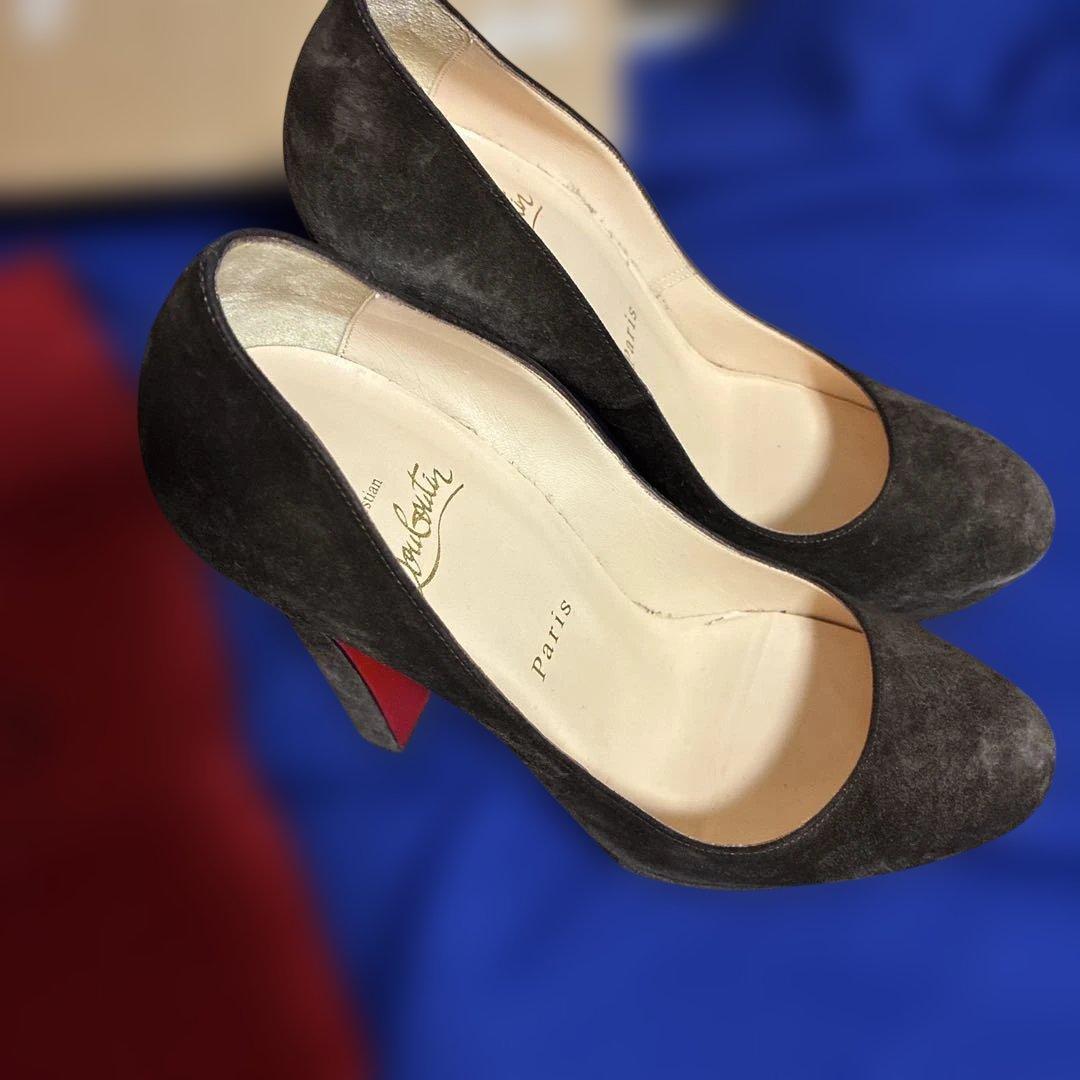 Christian Louboutin ハイヒールパンプス ブラウン