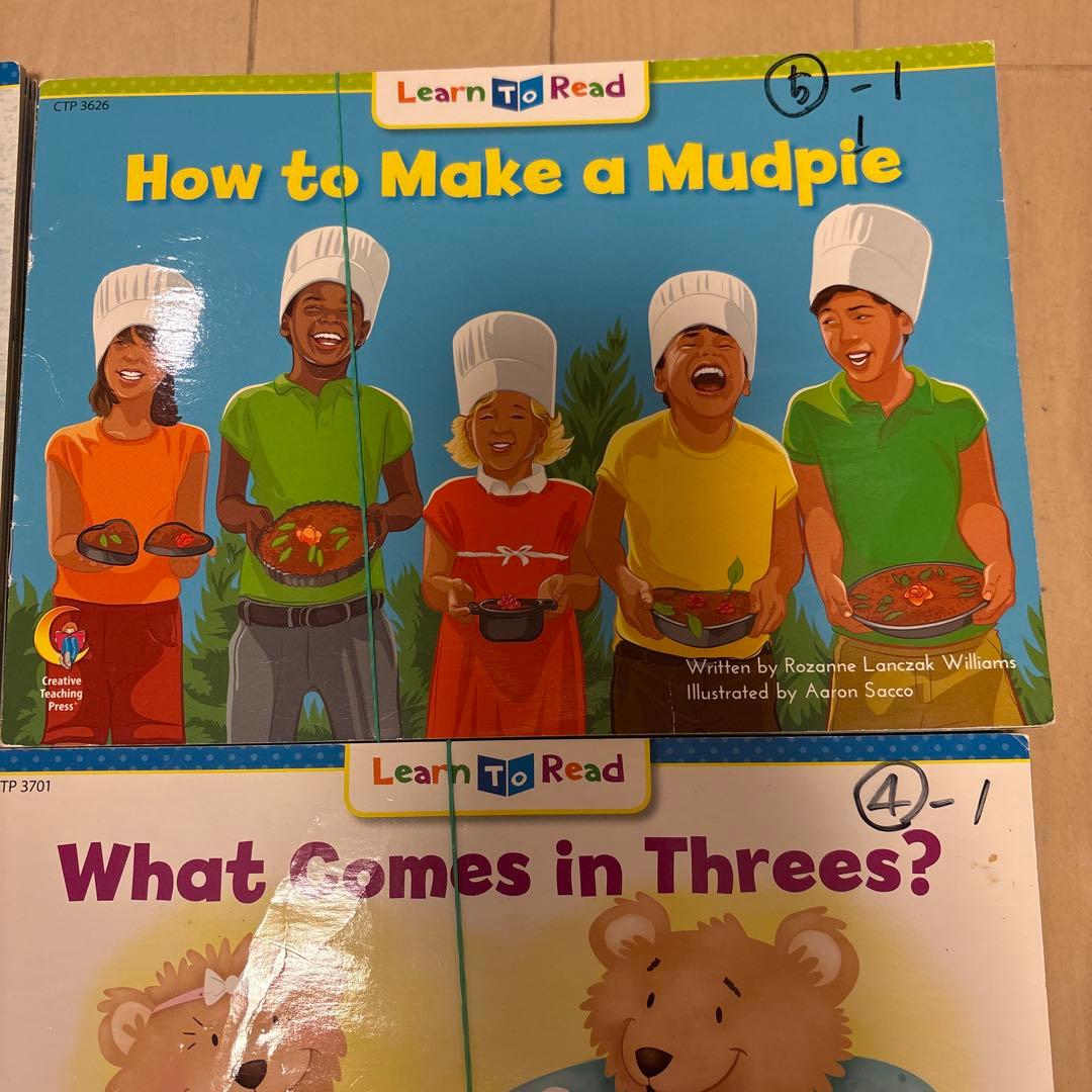 CTP レベル1 Learn to Read 絵本48冊　CD8枚セット