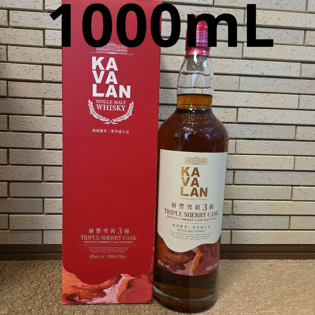ウイスキー KAVALAN 1000ml 40%alc