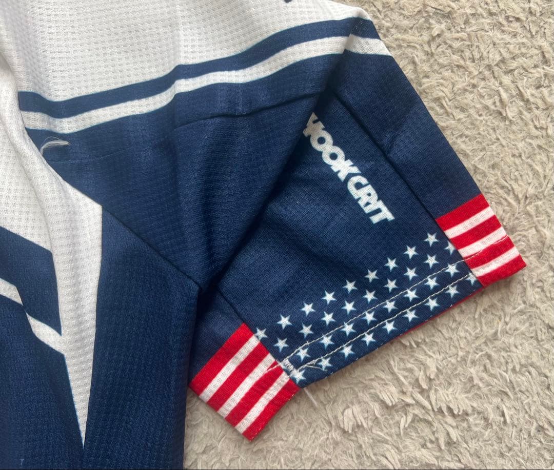 LチネリCINELLIカステリCASTELLI半袖ジャージREDHOOKCRIT