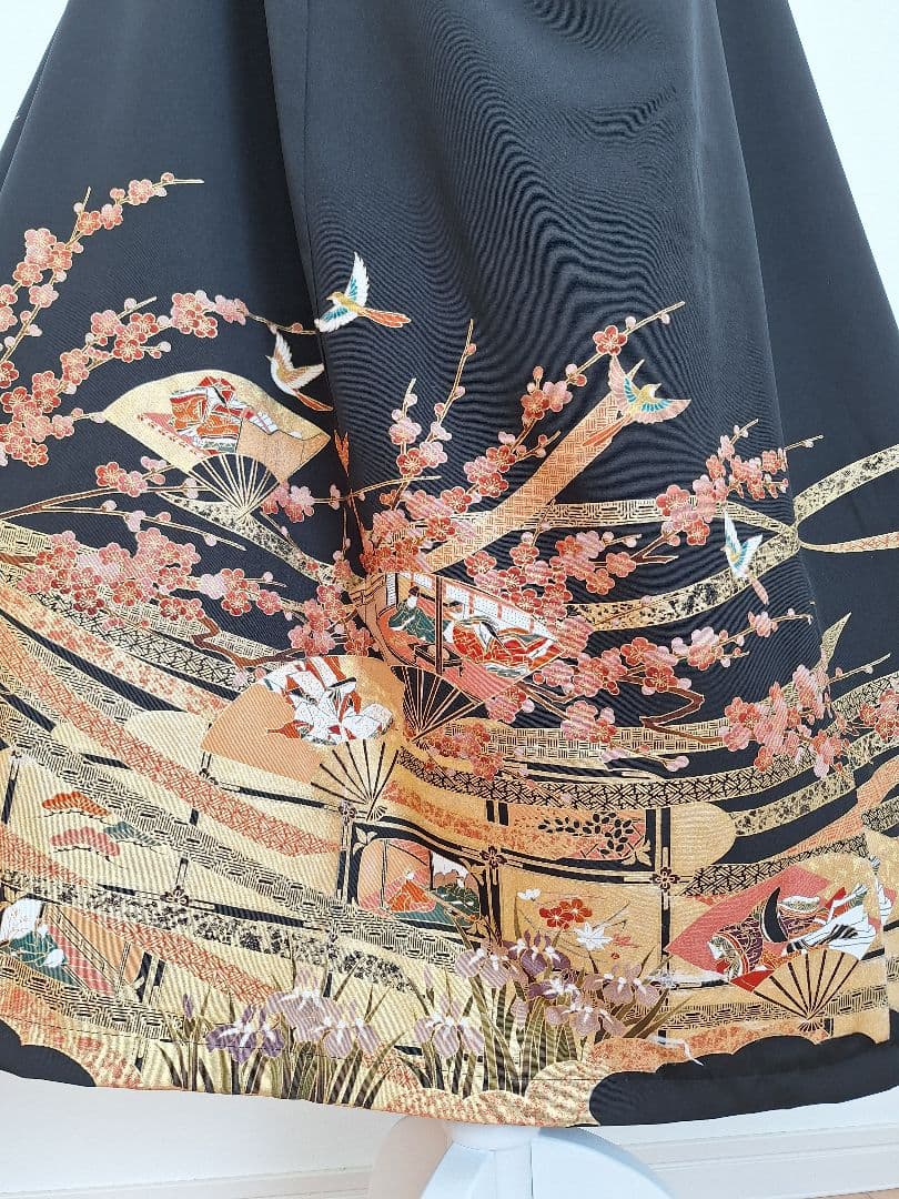 着物リメイクワンピース3702