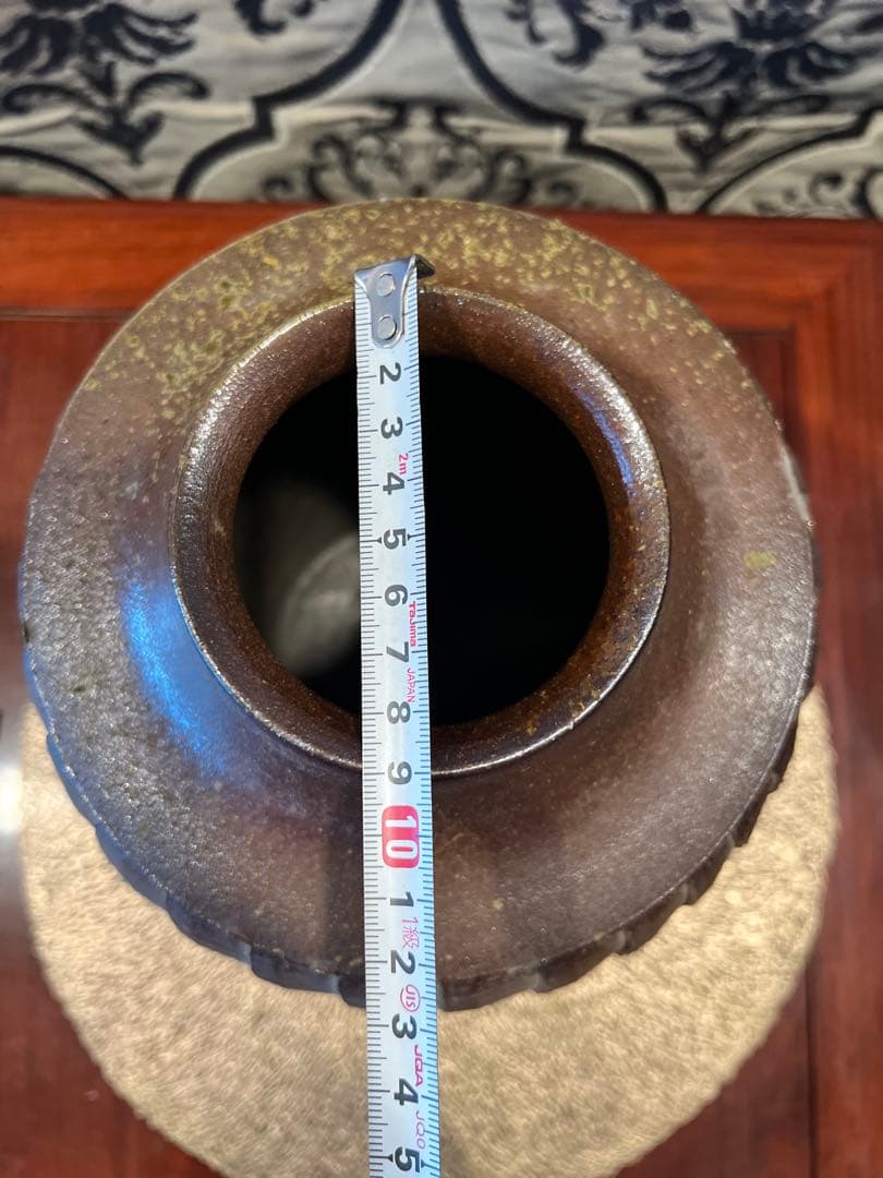 秀湖壺　森下要三　壺　花器Japanese traditional crafts