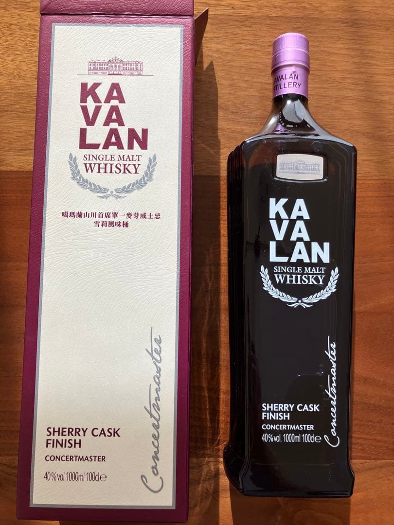 KAVALAN シングルモルトWHISKY SHERRY CASK 1000ml