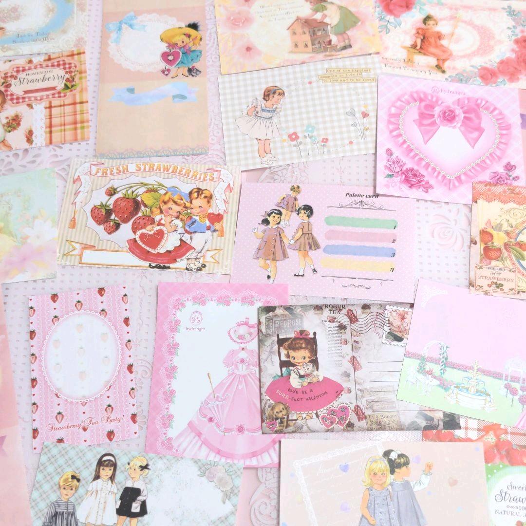 みんみ✩.*様ご確認用♥新作ガーリーレトロガール♥可愛いバラメモ♯619