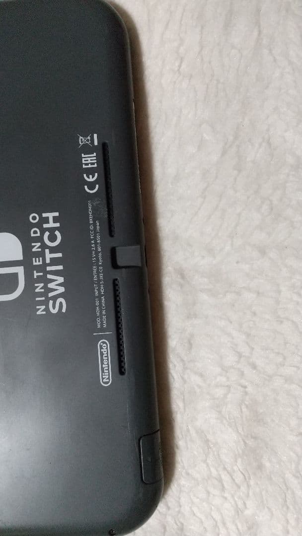 Nintendo Switch Lite グレー 本体 動作品