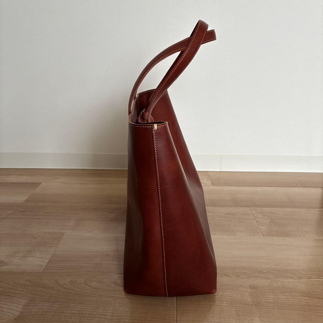 土屋鞄　ディアリオラージトート　数量限定色　ブラウン