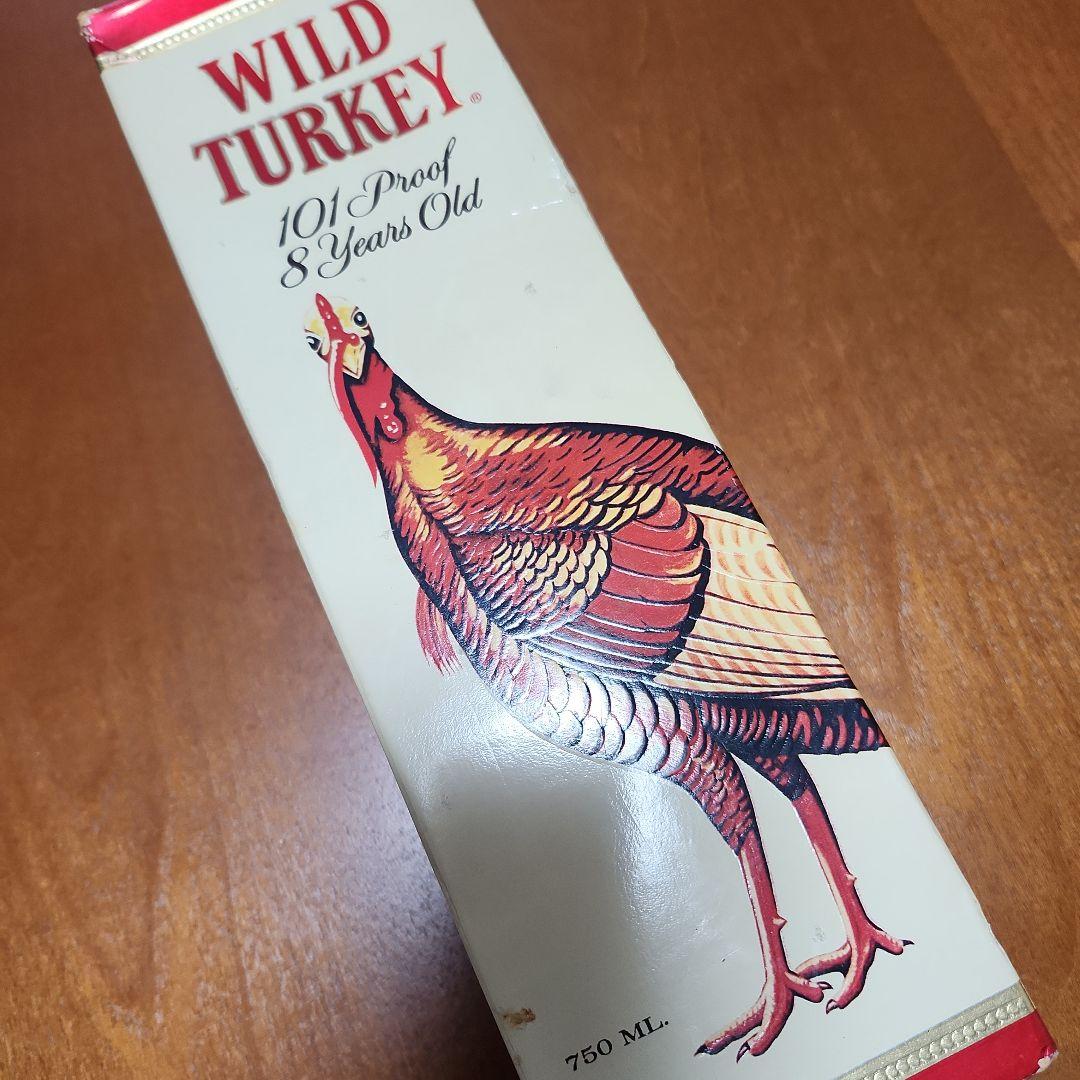 【WILD TURKEY 】ワイルドターキー8年旧ラベル　101PROOF