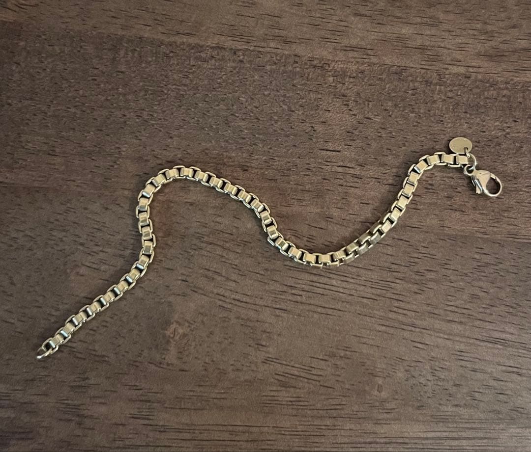 Tiffany ティファニー　k18 YG 18金　ベネチアン　ブレスレット