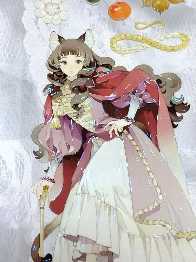 ✩再販✩J1148＃喵步轻盈(贝壳光)切り売り海外人物マステ女の子