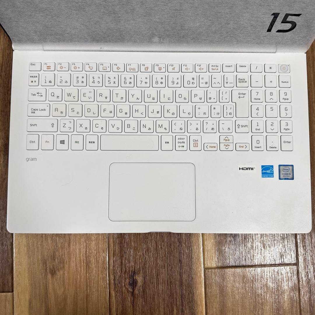 ジャンク LG Gram 15Z990 15.6インチ 8GB/256GB