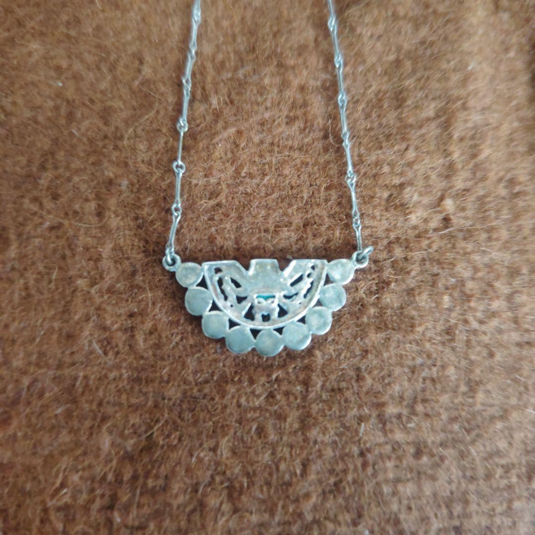 シルバー　ネックレス　シパン　ラピスラズリ