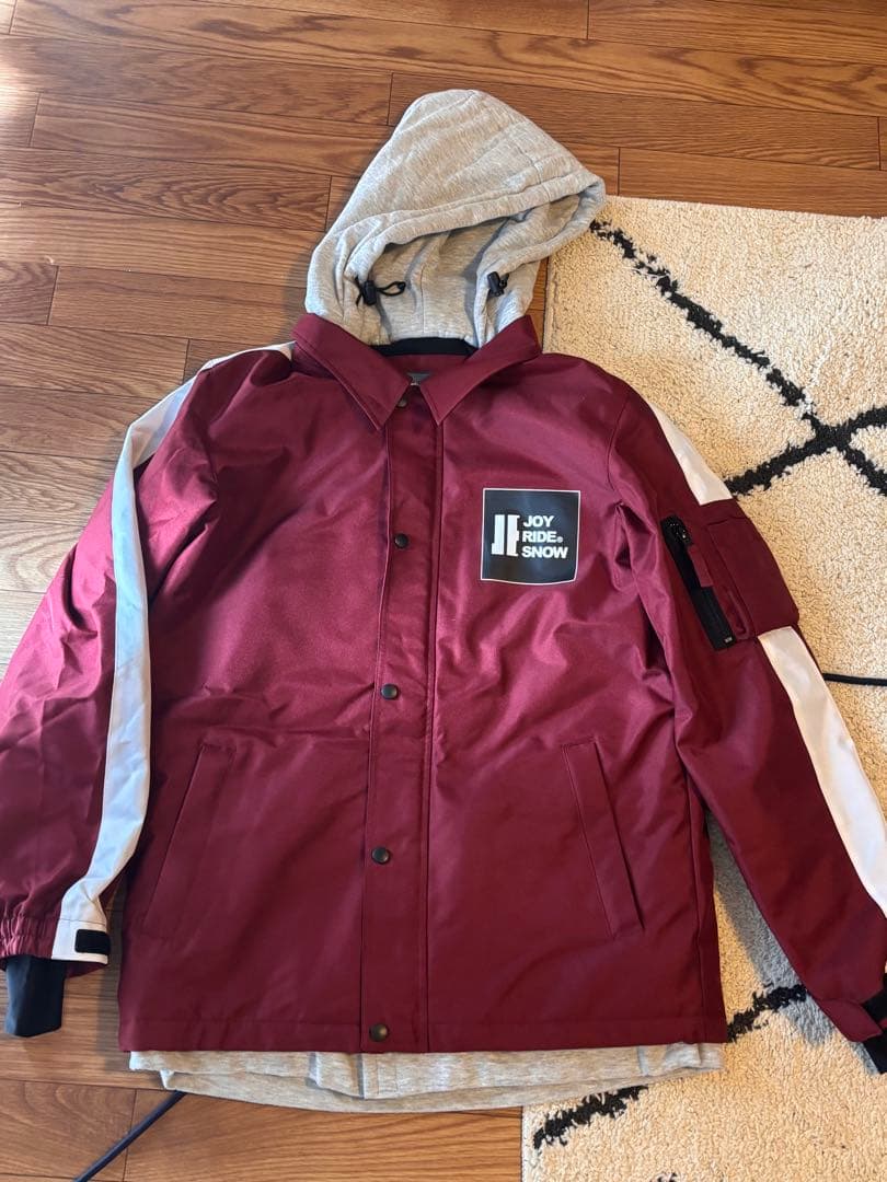 [新品未使用]JOY RIDE スノーボード ウェアL ★ゴーグル・手袋付