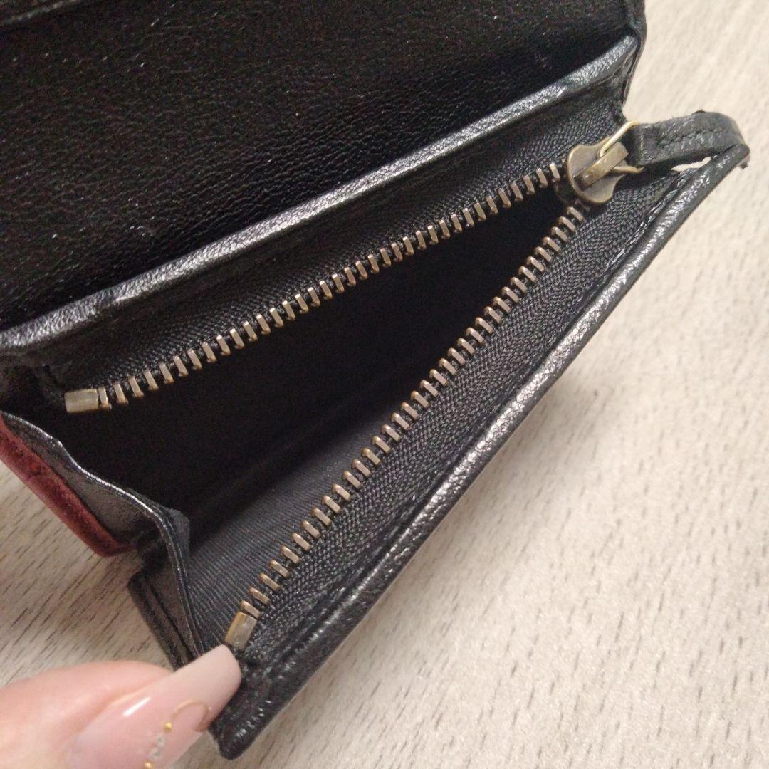 【美品】GUCCI グッチGGキルティングコンパクトウォレット