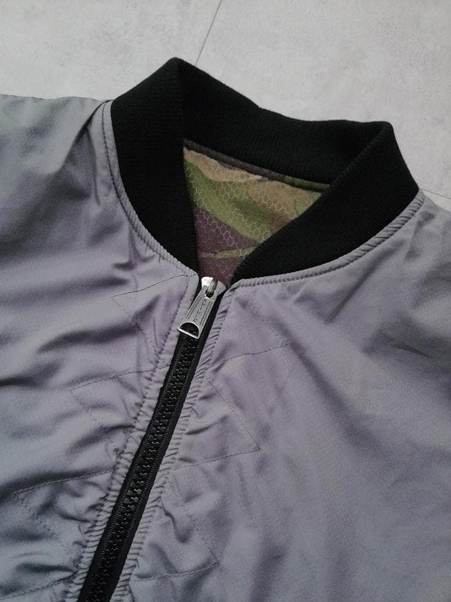 AVIREX 35th記念 カモフラ リバーシブル MA-1フライトジャケットL