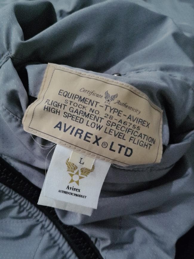 AVIREX 35th記念 カモフラ リバーシブル MA-1フライトジャケットL