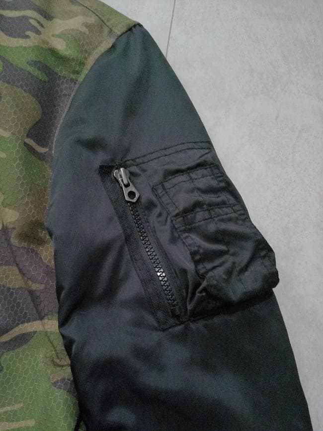 AVIREX 35th記念 カモフラ リバーシブル MA-1フライトジャケットL