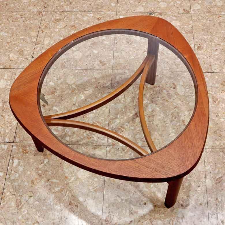 ローテーブル ネイサン ガラステーブル ヴィンテージ ミッドセンチュリー