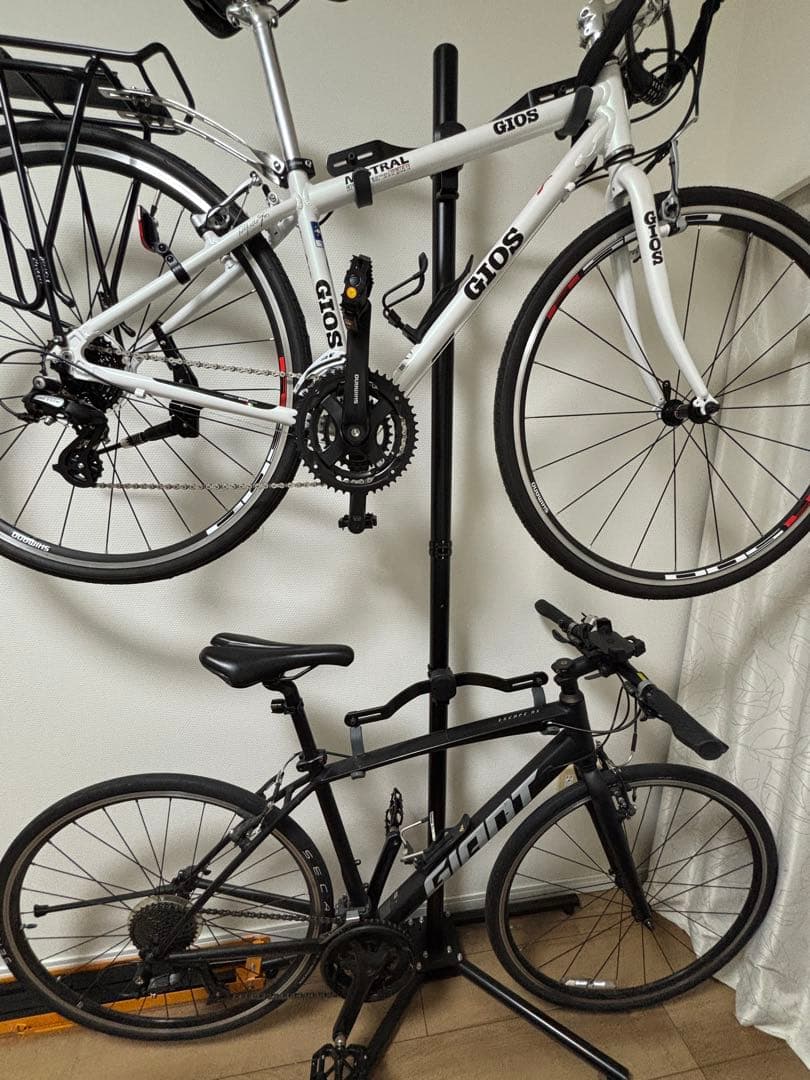 ミノウラ P-500AL-7S ペアスタンド ブラック