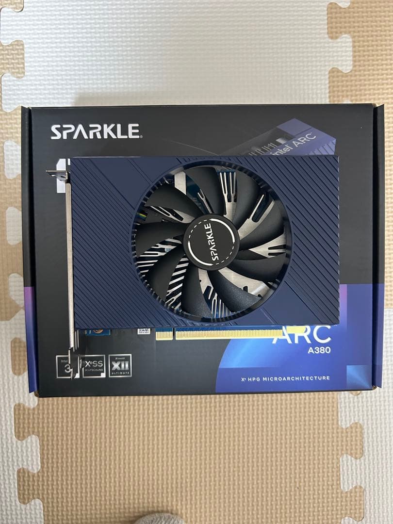 【使用極少】SPARKLE Intel Arc A380 ELF 6GB