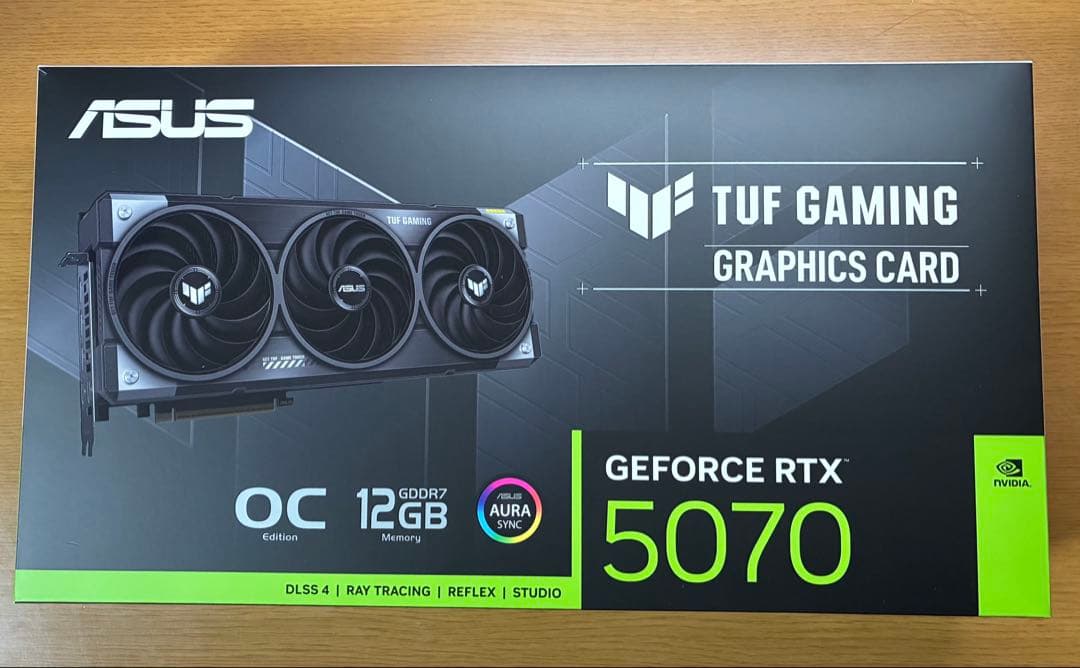 あ*ず様 ASUS TUF GAMING GEFORCE RTX 5070