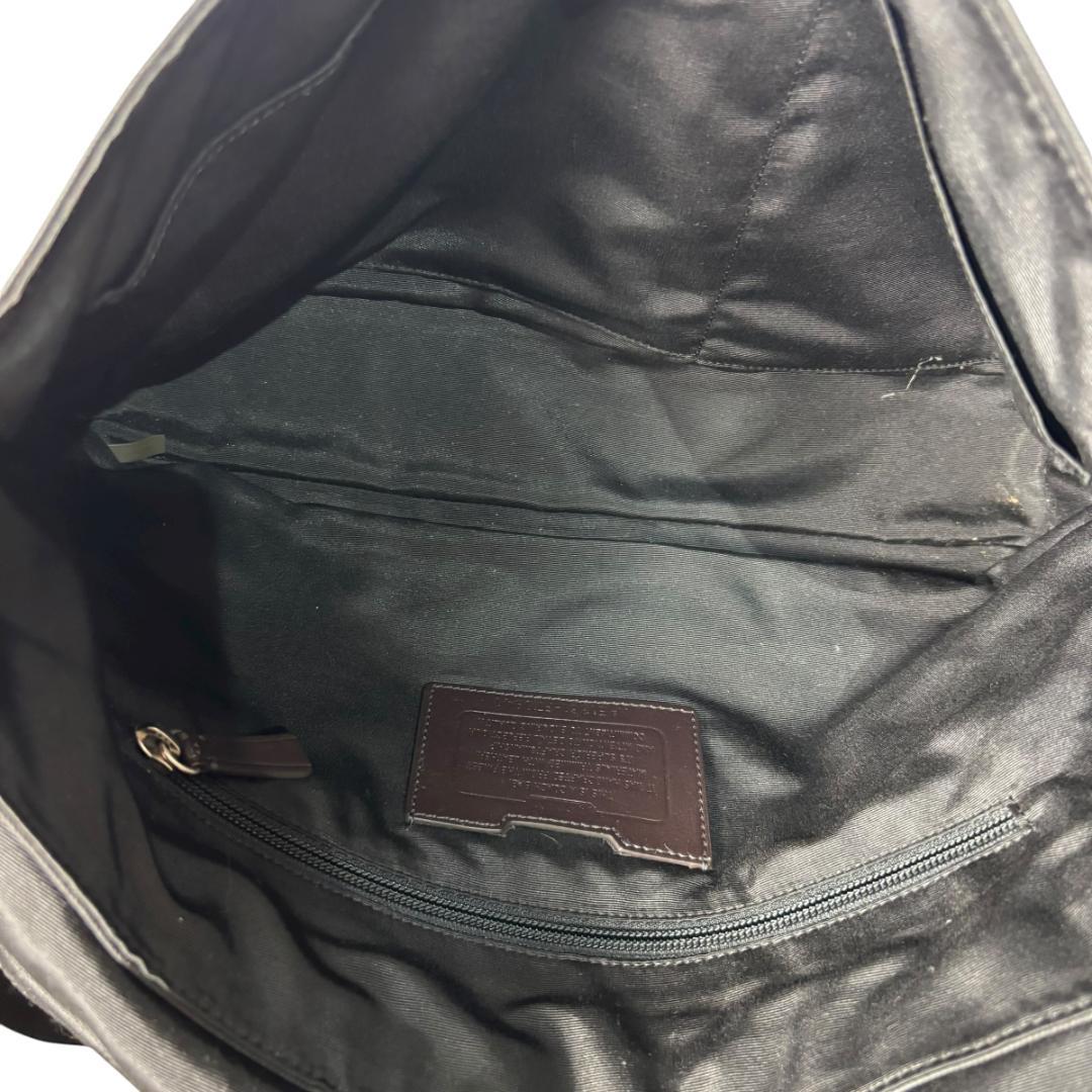 【COACH】メッセンジャーバッグ ブラック カモフラージュ メンズ