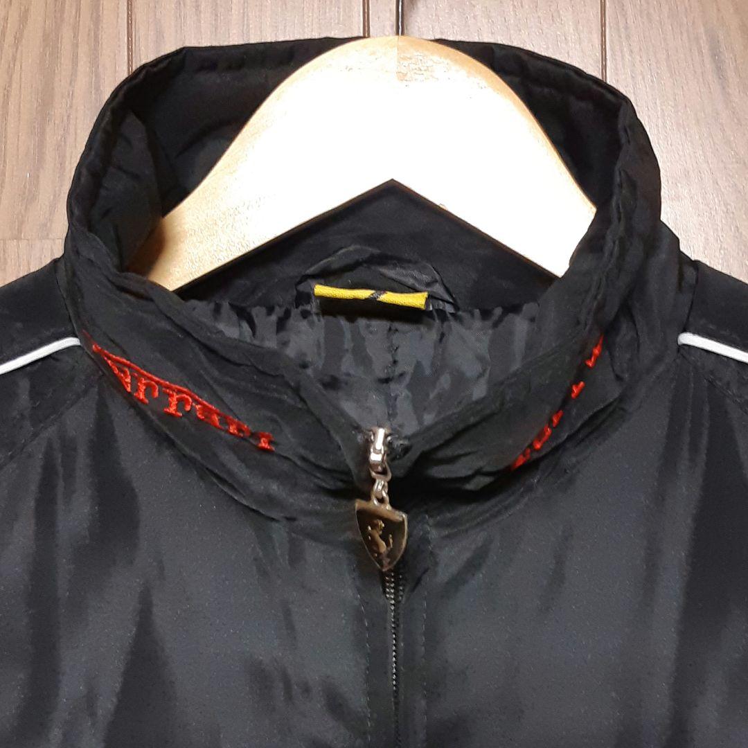フェラーリ F1 Ferrari レーシングジャケット ブラックレッド L