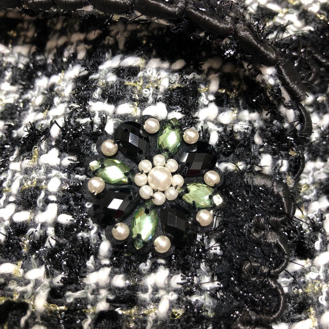 新品❣️半額以下❣️ウール２４%入りツイードジャケット