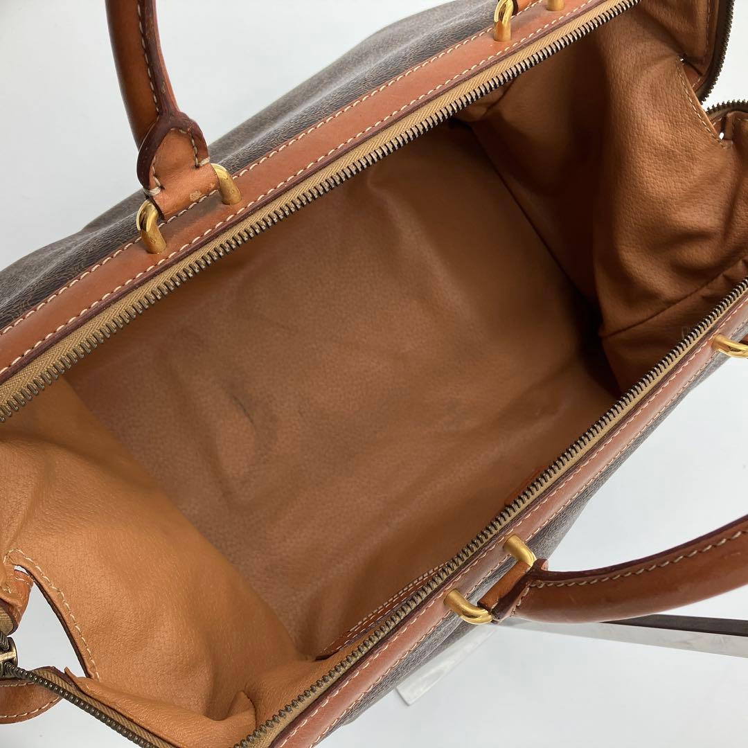 【本日限定】CELINE マカダム がま口 ミニボストンバッグ 2way