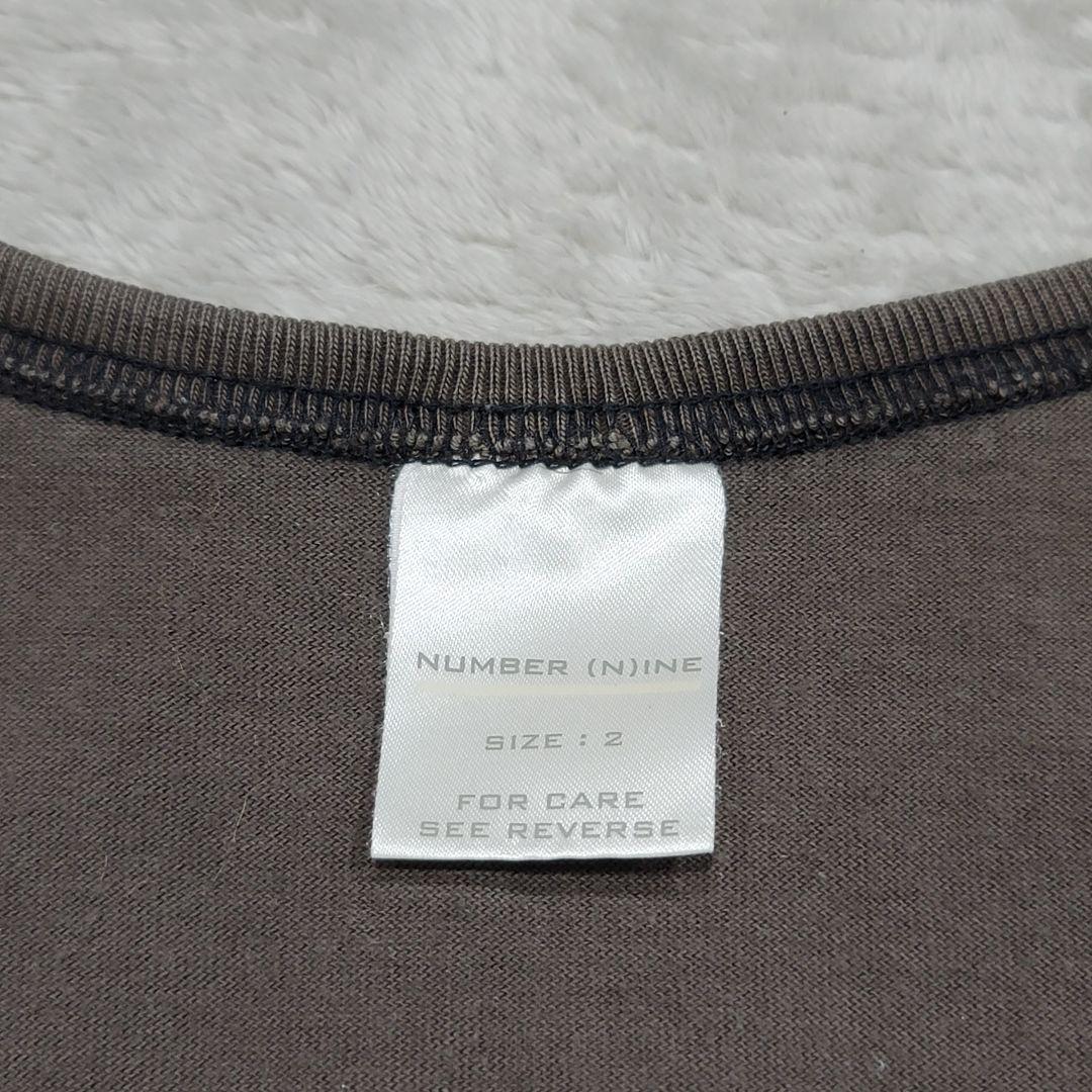 ナンバーナイン　01ss　タイム期　穴空きスカ　ルタンクトップ　2　黒　散弾銃