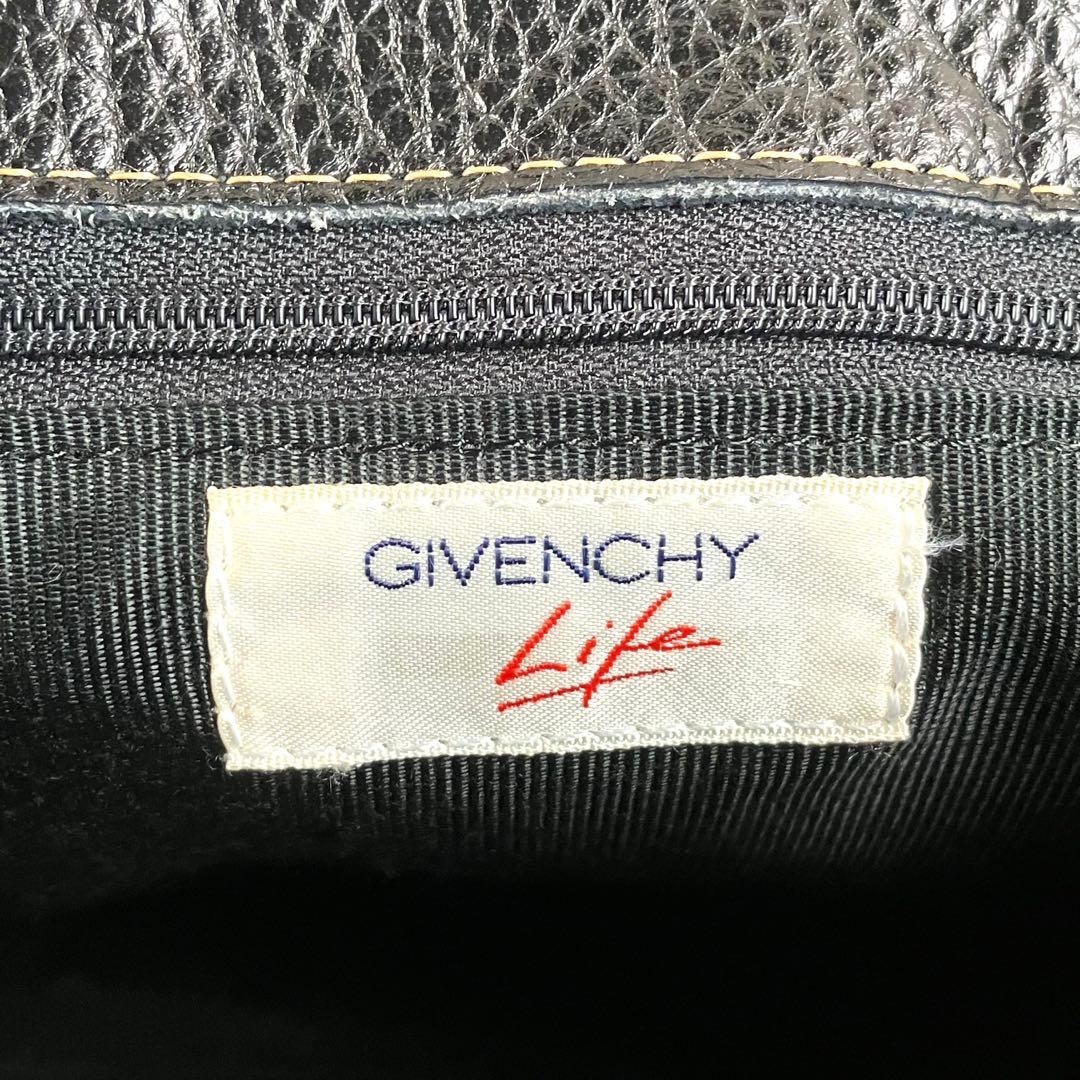 【美品✨】GIVENCHY ジバンシー 本革 ショルダーバッグ メッセンジャー黒
