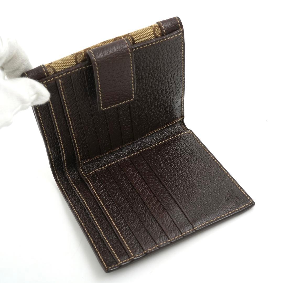 ✨未使用展示品✨　GUCCI ミニ財布　インターロッキング　キャンバス　GG