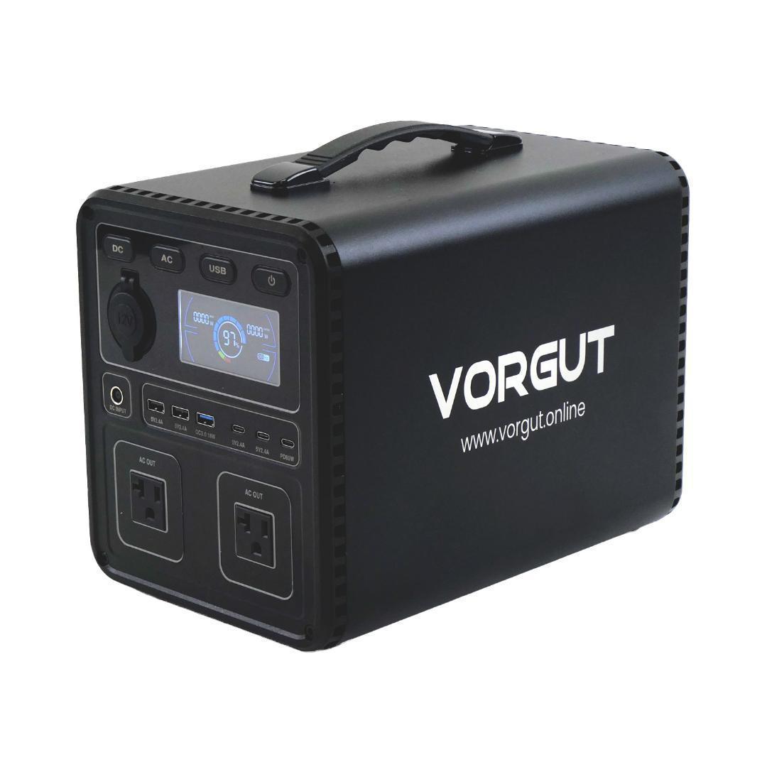 【全国一律送料無料】ポータブル電源 充電式 移動バッテリー 1200W（黒）