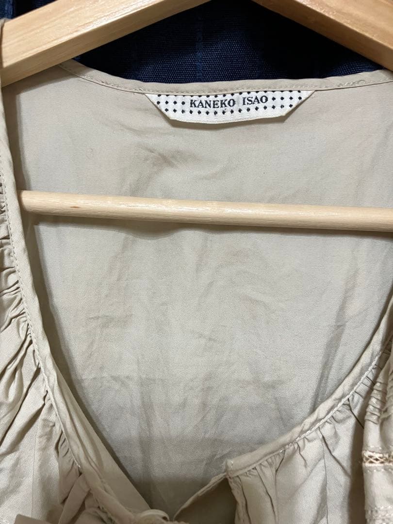 カネコイサオ　ノースリーブブラウス　新品